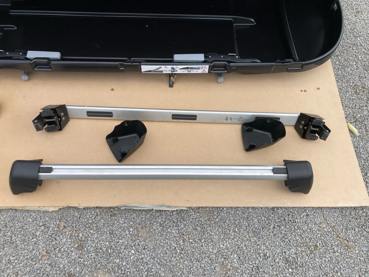 Volkswagen Roof Box and Rails - Image 2