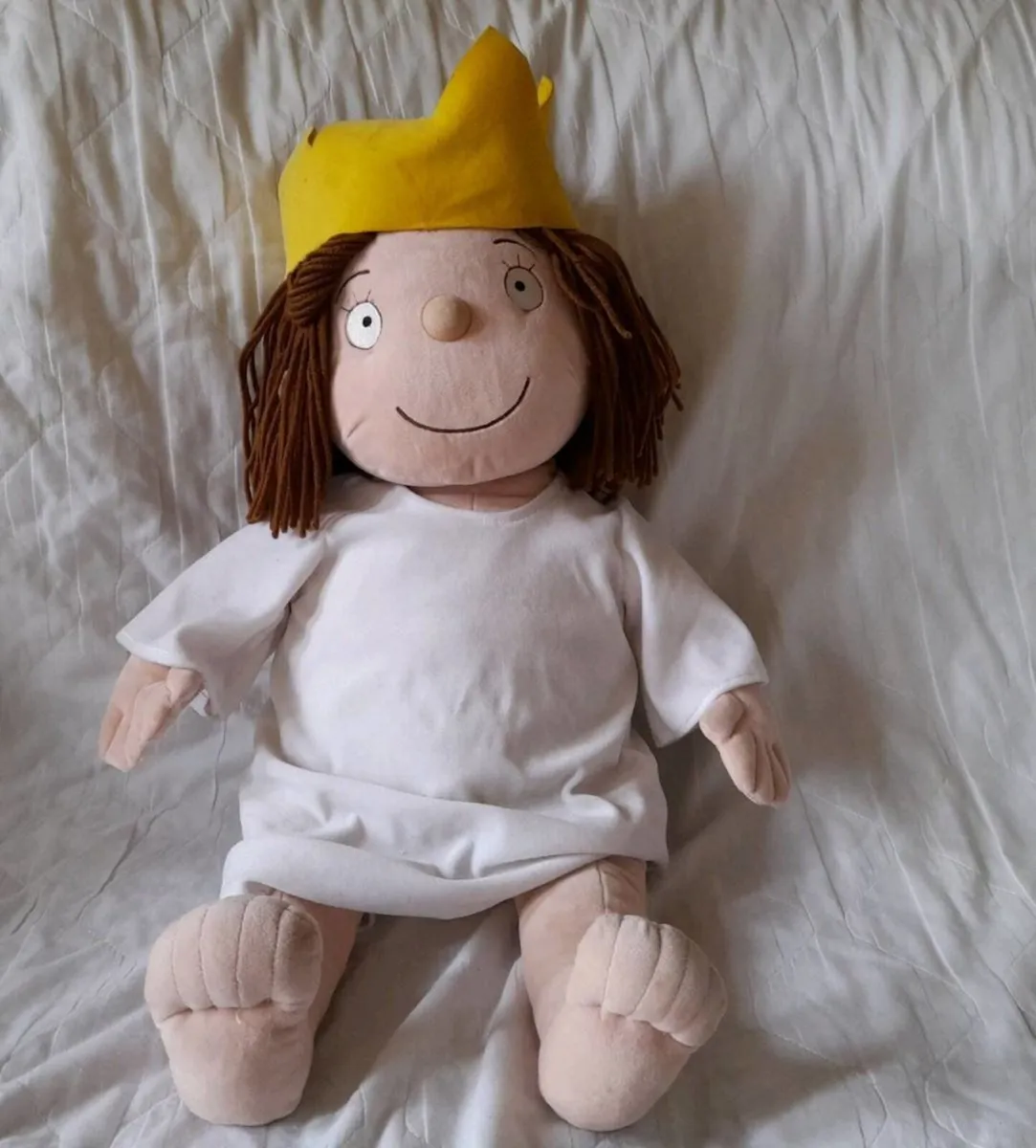 Little Princess large soft doll and books - Image 1