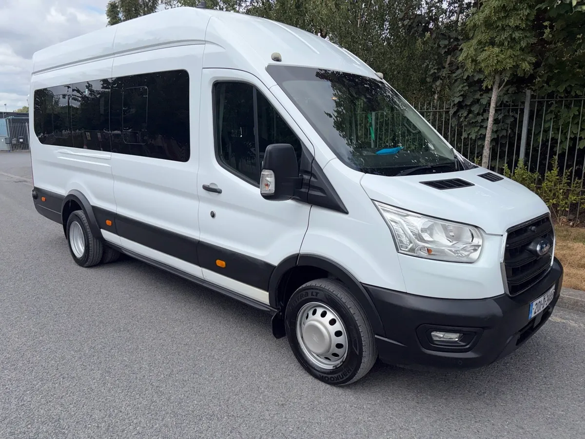 2020 Ford transit minibus 1 owner from new - Image 1