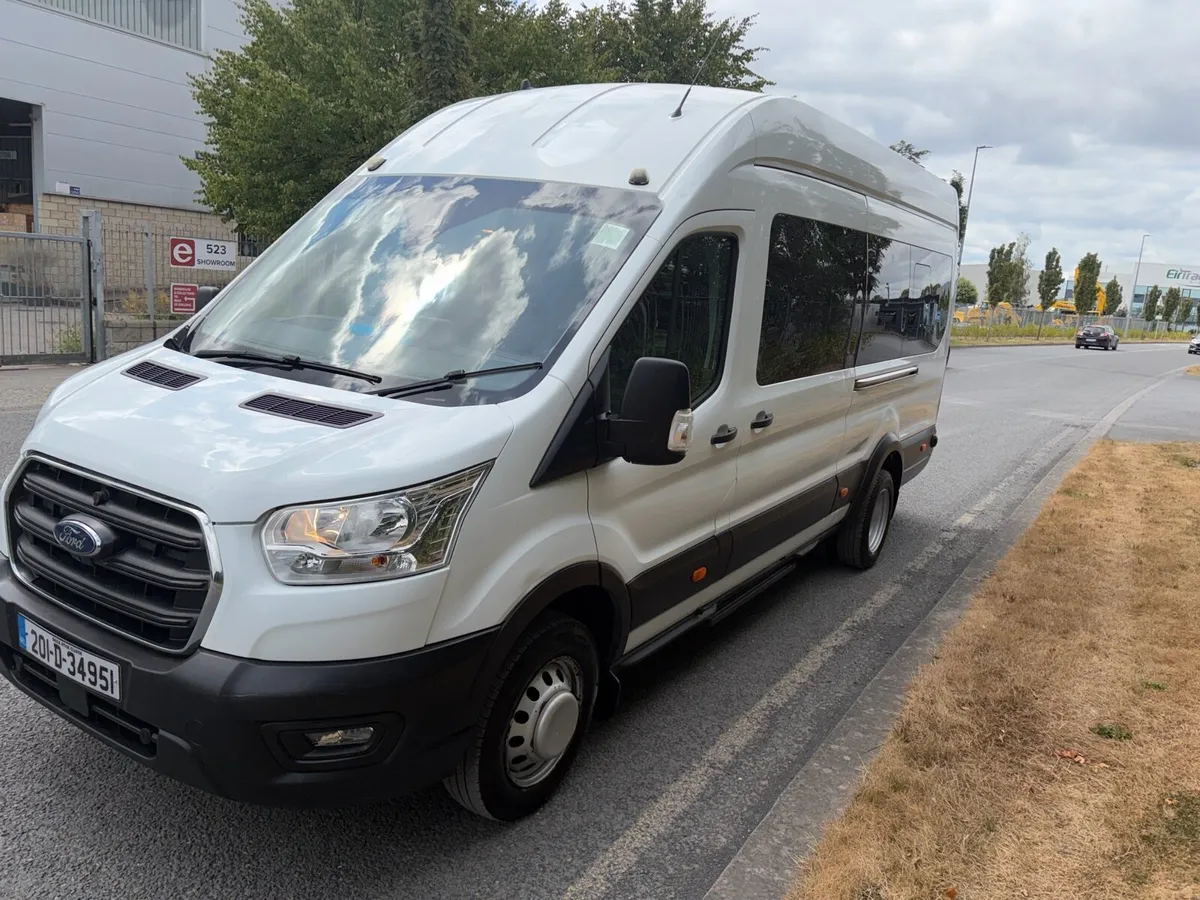 2020 Ford transit minibus 1 owner from new - Image 3
