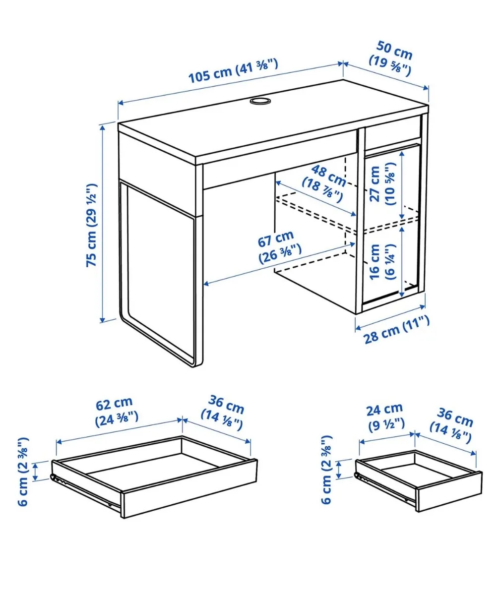 For Sale – Modern Computer/Study Desk and chair - Image 2