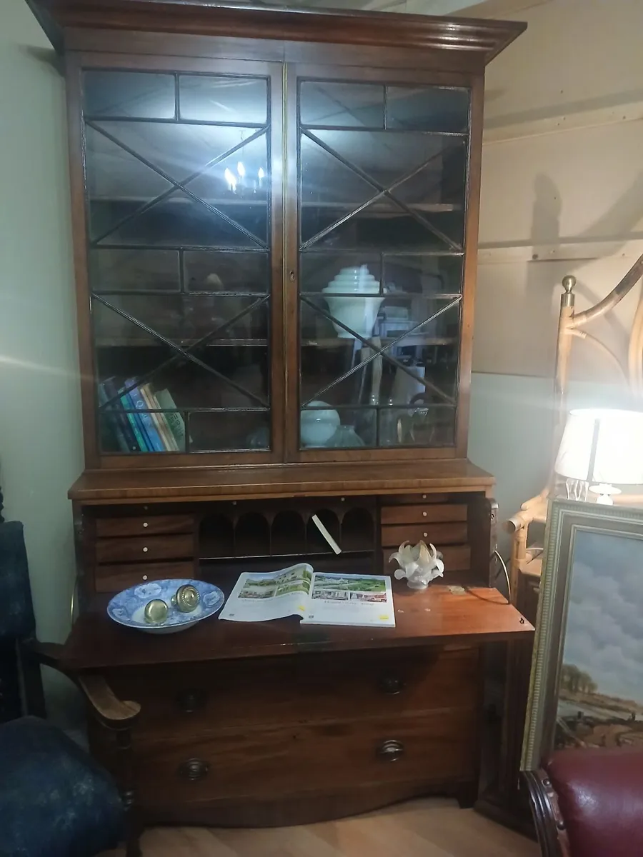 antique bookcase - Image 2
