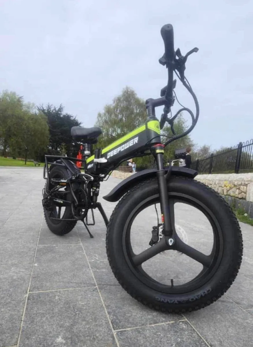 Foldable 2000W 48V Electric Bike - Image 1