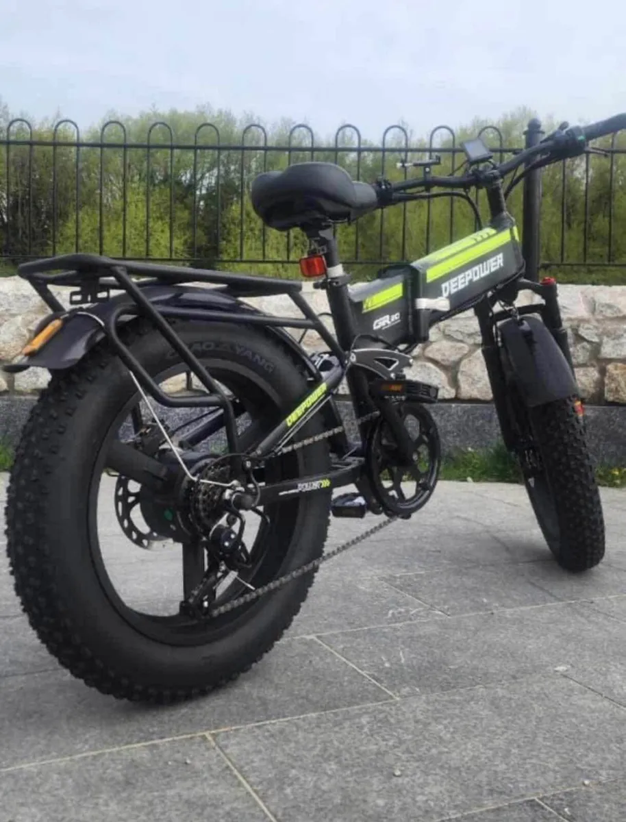 Foldable 2000W 48V Electric Bike - Image 2