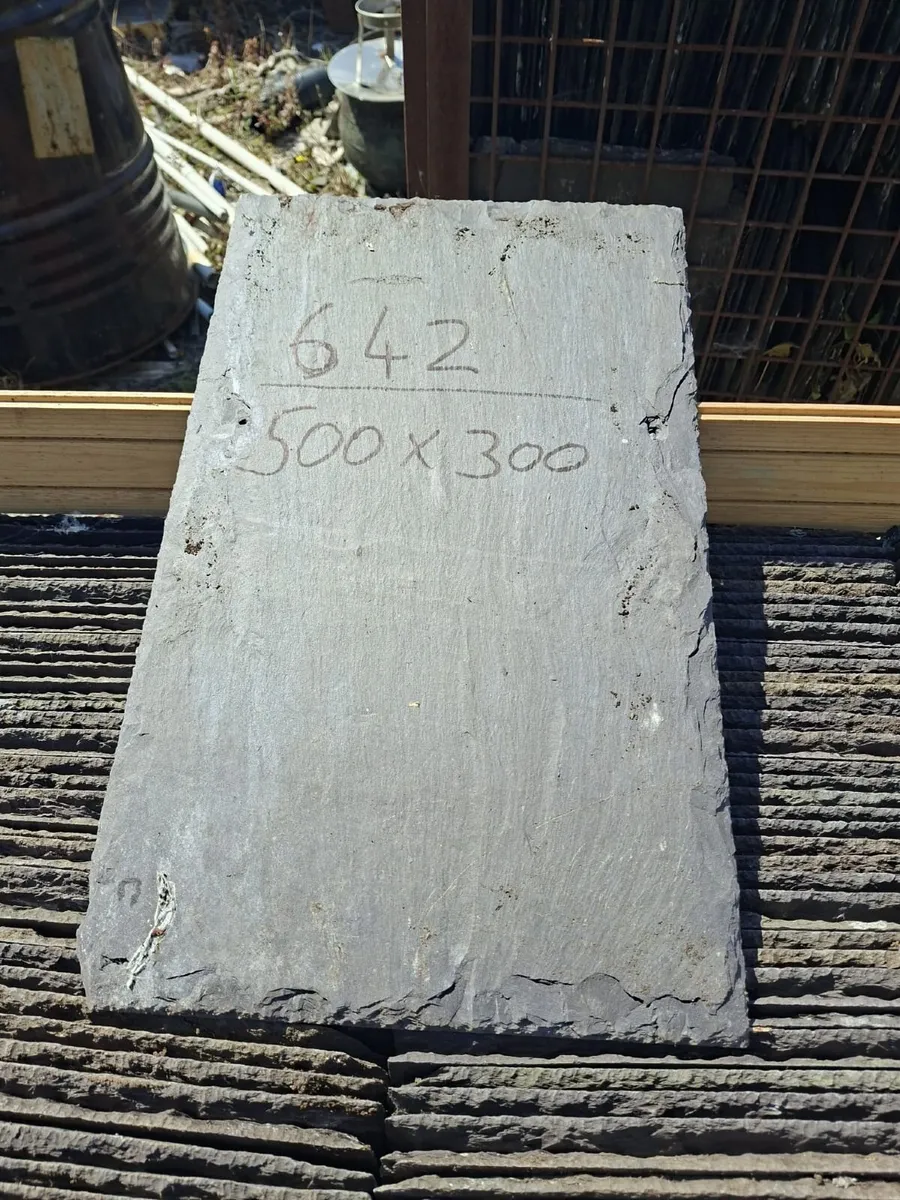 Bangor blue slates various sizes - Image 3