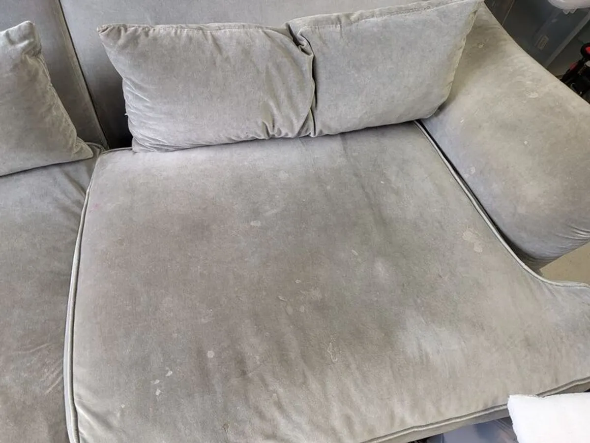 Tetrad 2 Seater Sofa, Light Grey, Quality Furniture - Image 4