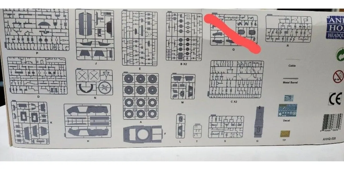 1/16 Andys Hobby M-8 Greyhound without figure - Image 4