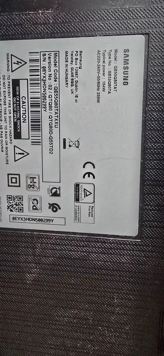 55"Samsung QLED smart tv - Image 4