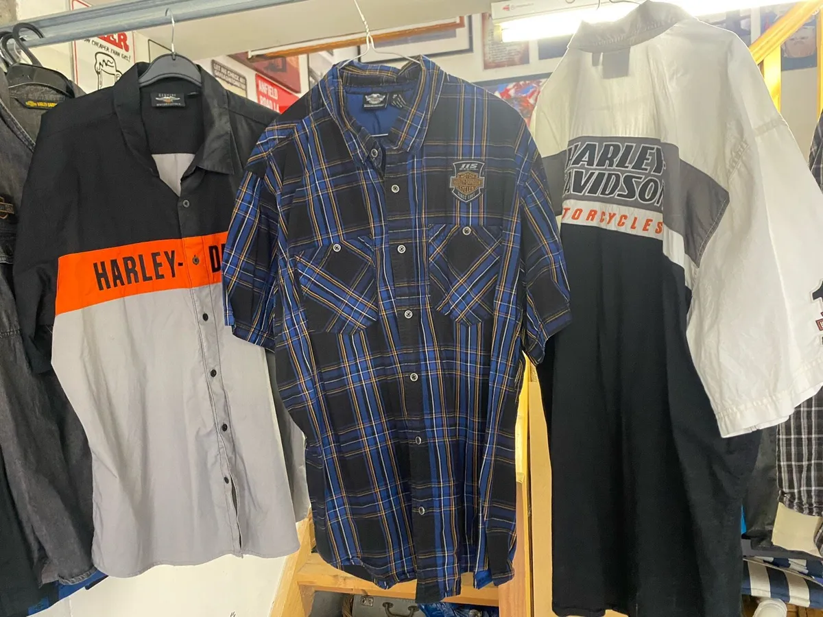 Genuine Harley Shirts XXL - Image 1