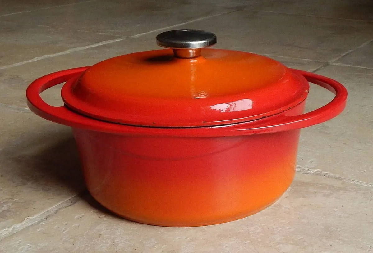 Berndes Enamelled Cast Iron Casserole Cooking Pot - Image 1