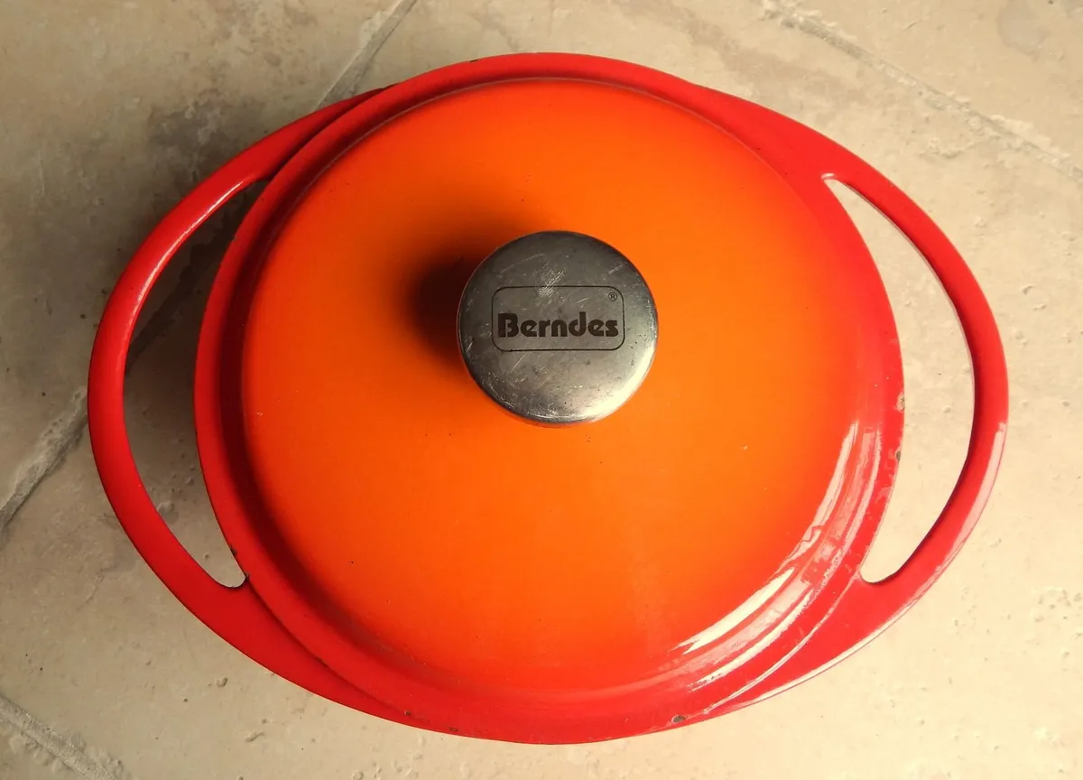 Berndes Enamelled Cast Iron Casserole Cooking Pot - Image 2