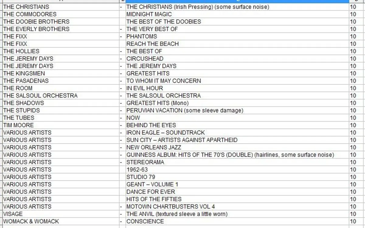 MASSIVE COLLECTION OF VINYL LP RECORDS - 01.08.26 - Image 4
