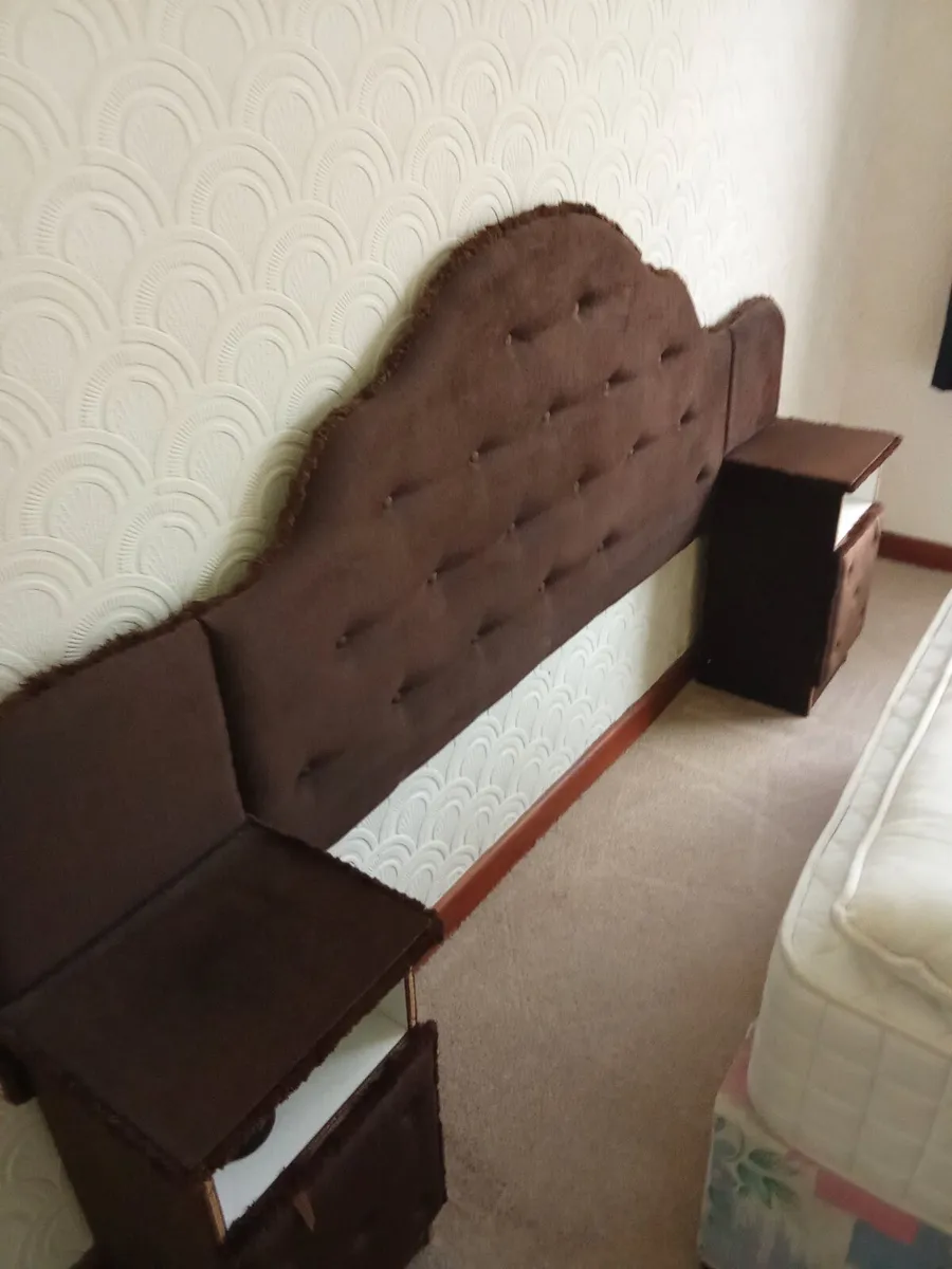 Headboard and lookers joined together