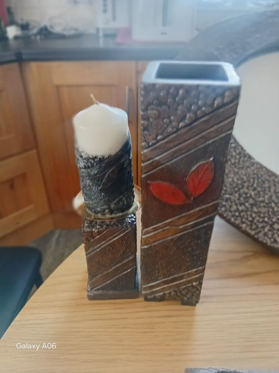 Genesis Bronze Mirror and Candle set - Image 2