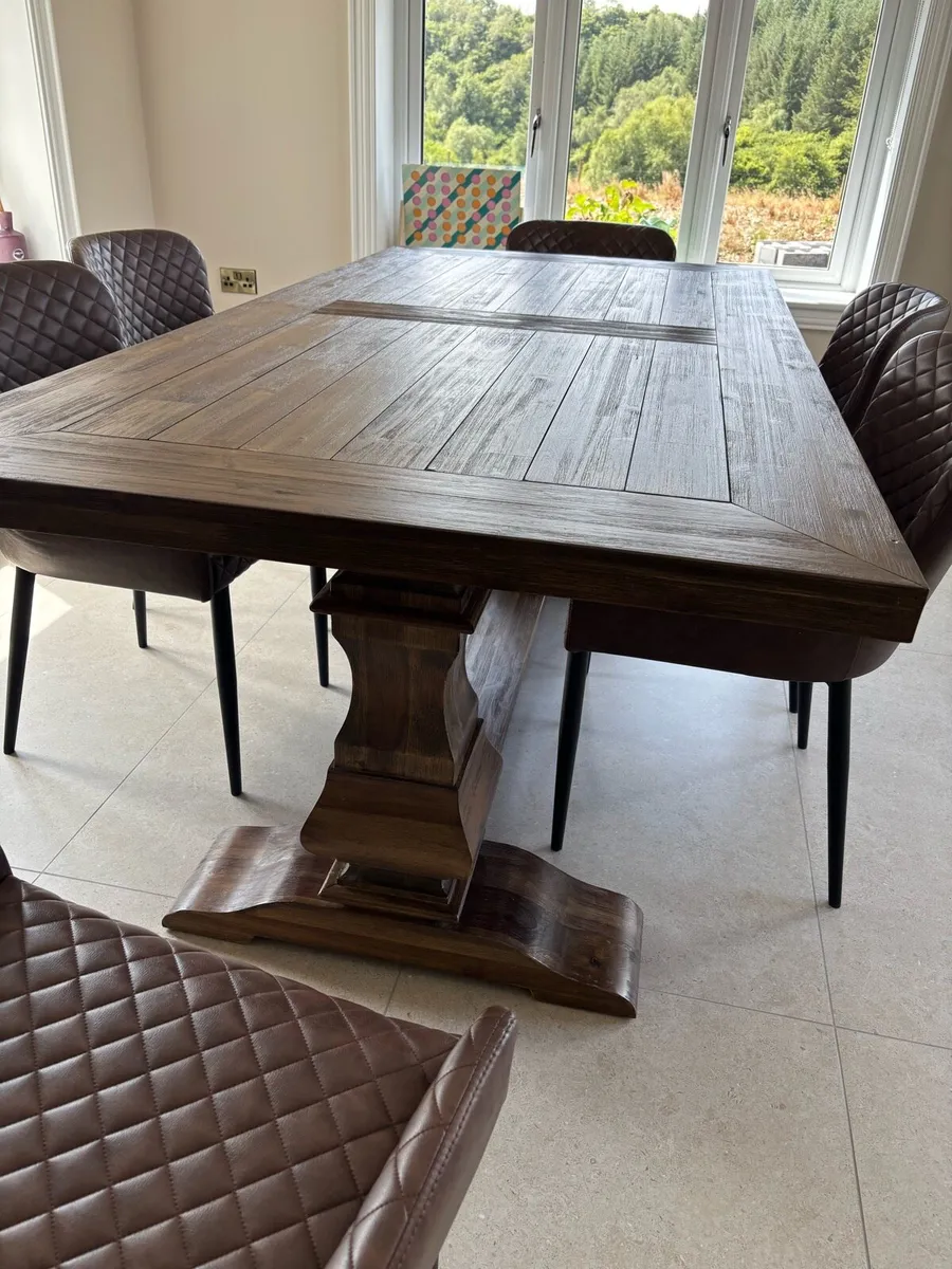 Dining table and chairs - Image 4
