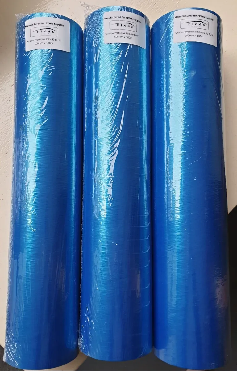 Protection Blue Film 500mm x 100 meters - Image 2