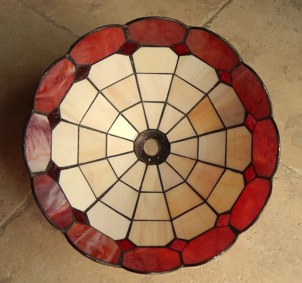 Tiffany Style Glass Pendant Light Shade - Image 3