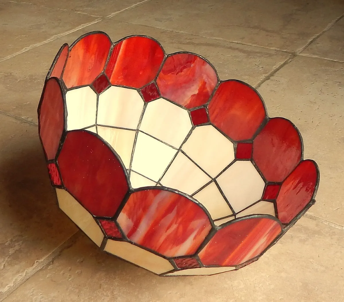 Tiffany Style Glass Pendant Light Shade - Image 4