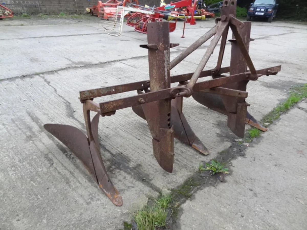 Massey Ferguson Drill Plough with Chutes - Image 1
