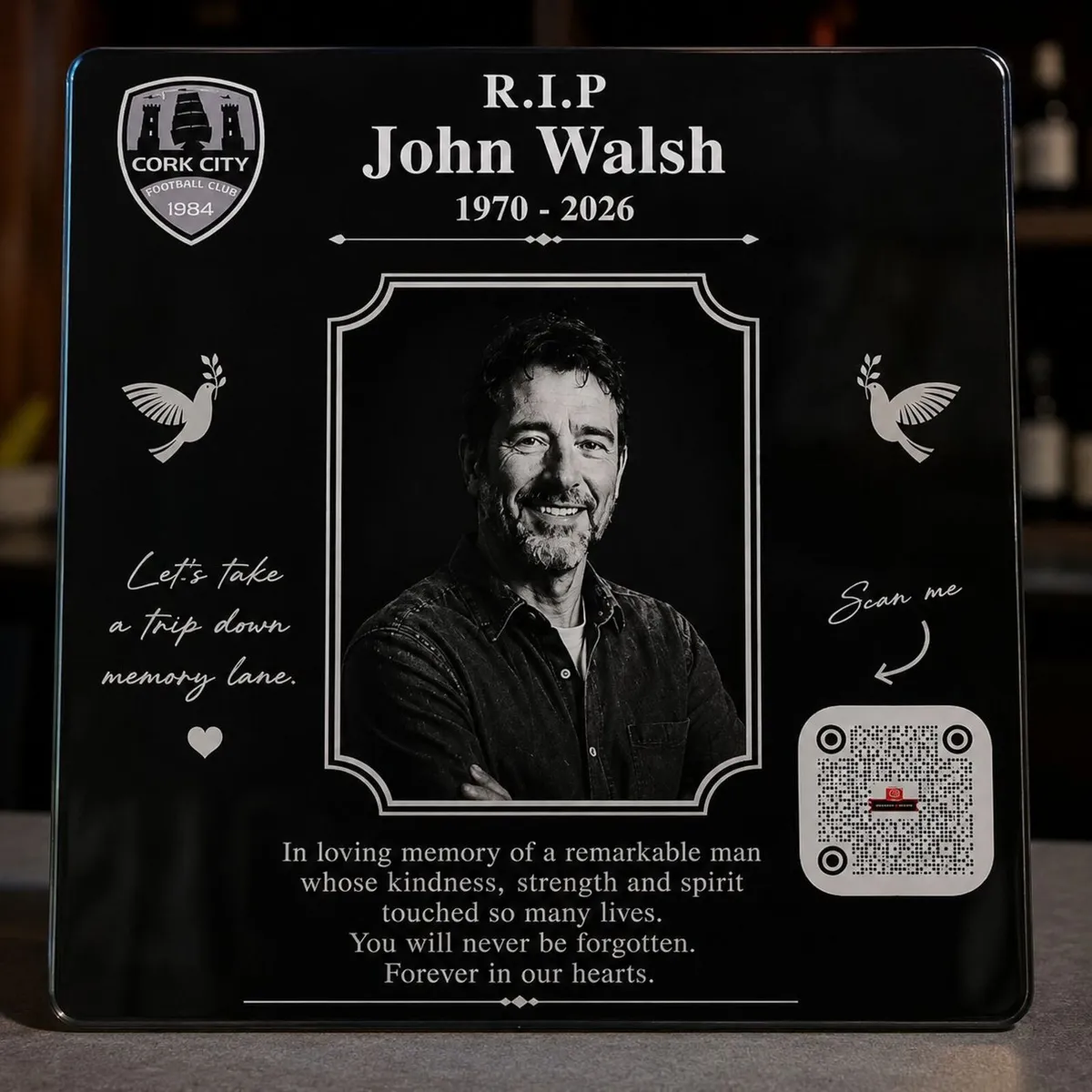 Plaque for your loved ones free delivery Ireland - Image 4