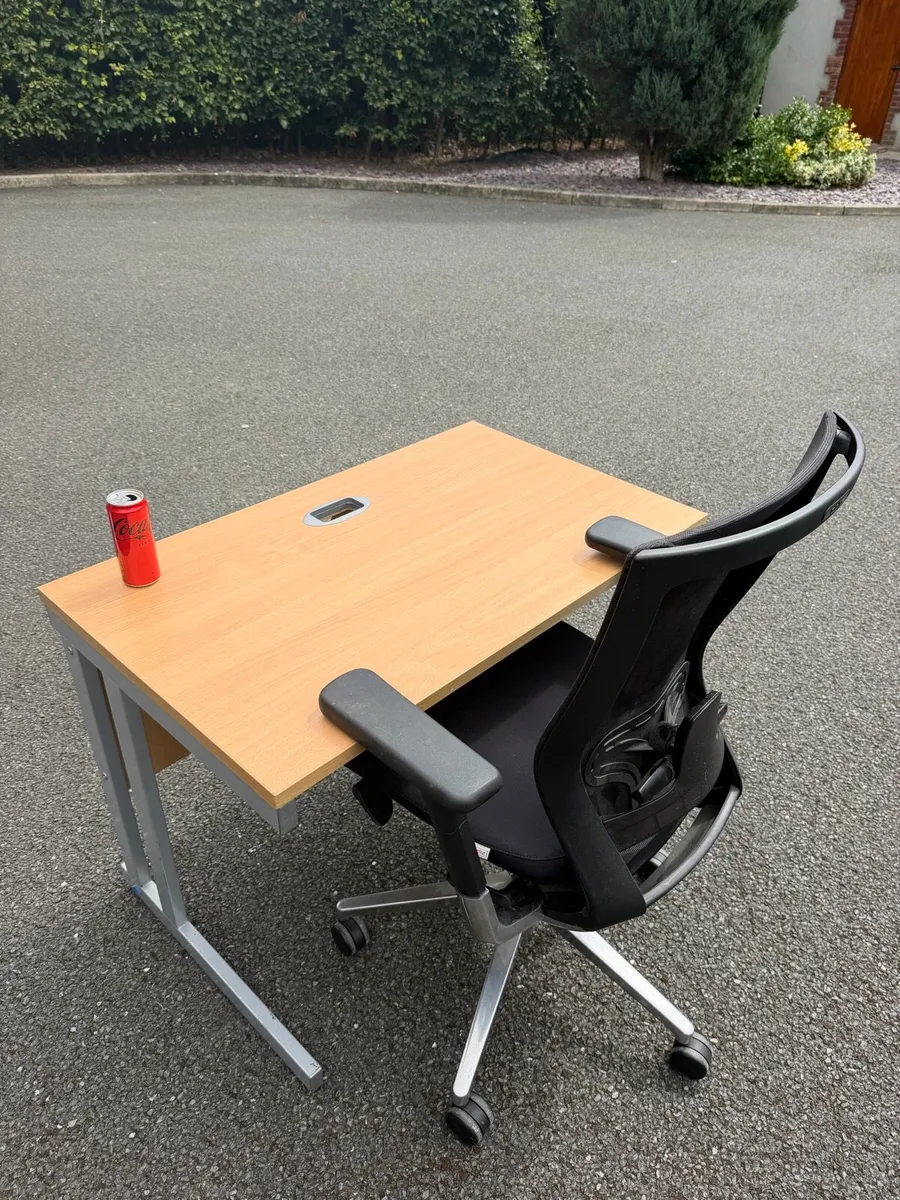 Desk and chair - Image 2