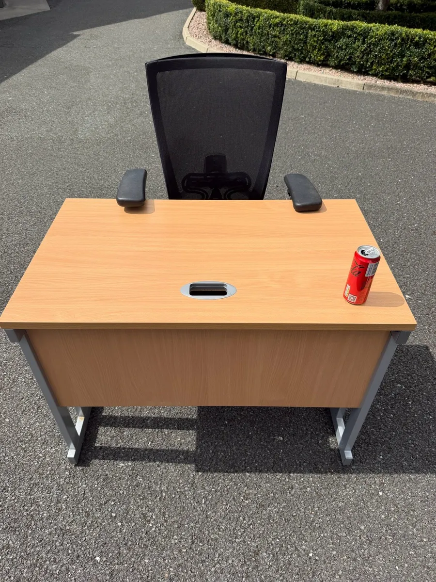 Desk and chair - Image 1