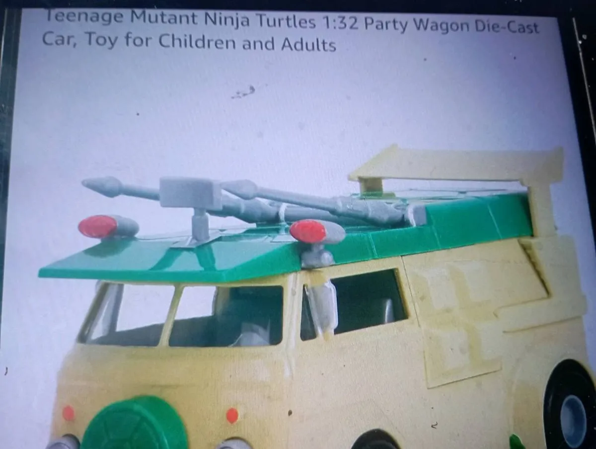JAVA TOYS TEENAGE  MUTANT NINJA TURTLES  WAGON . - Image 2