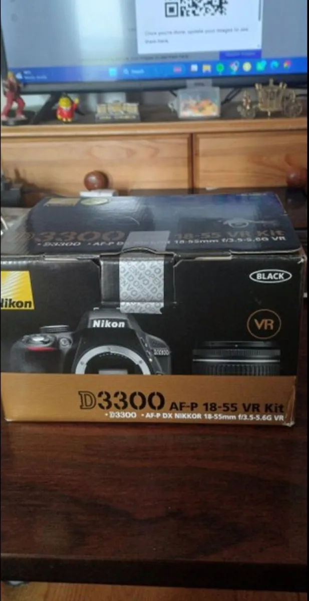 Nikon D3300 AF-P 18-55 Vr Kit(only 16 acutations!) - Image 1