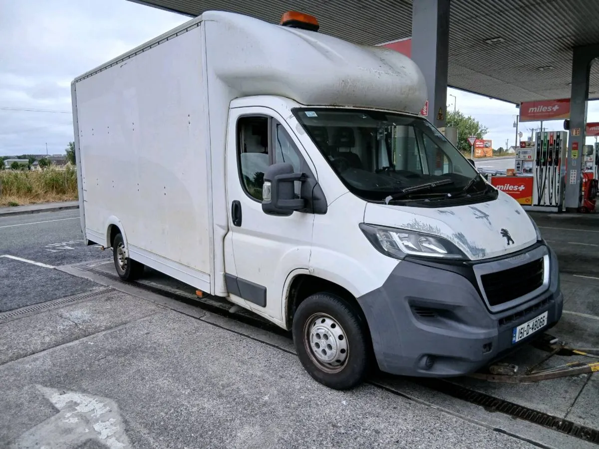 2015 Peugeot boxer lowloader box body taillift - Image 1