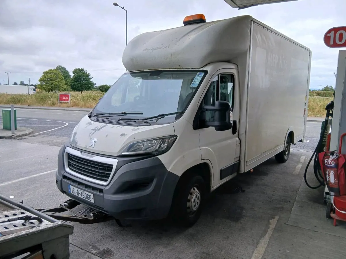 2015 Peugeot boxer lowloader box body taillift - Image 2