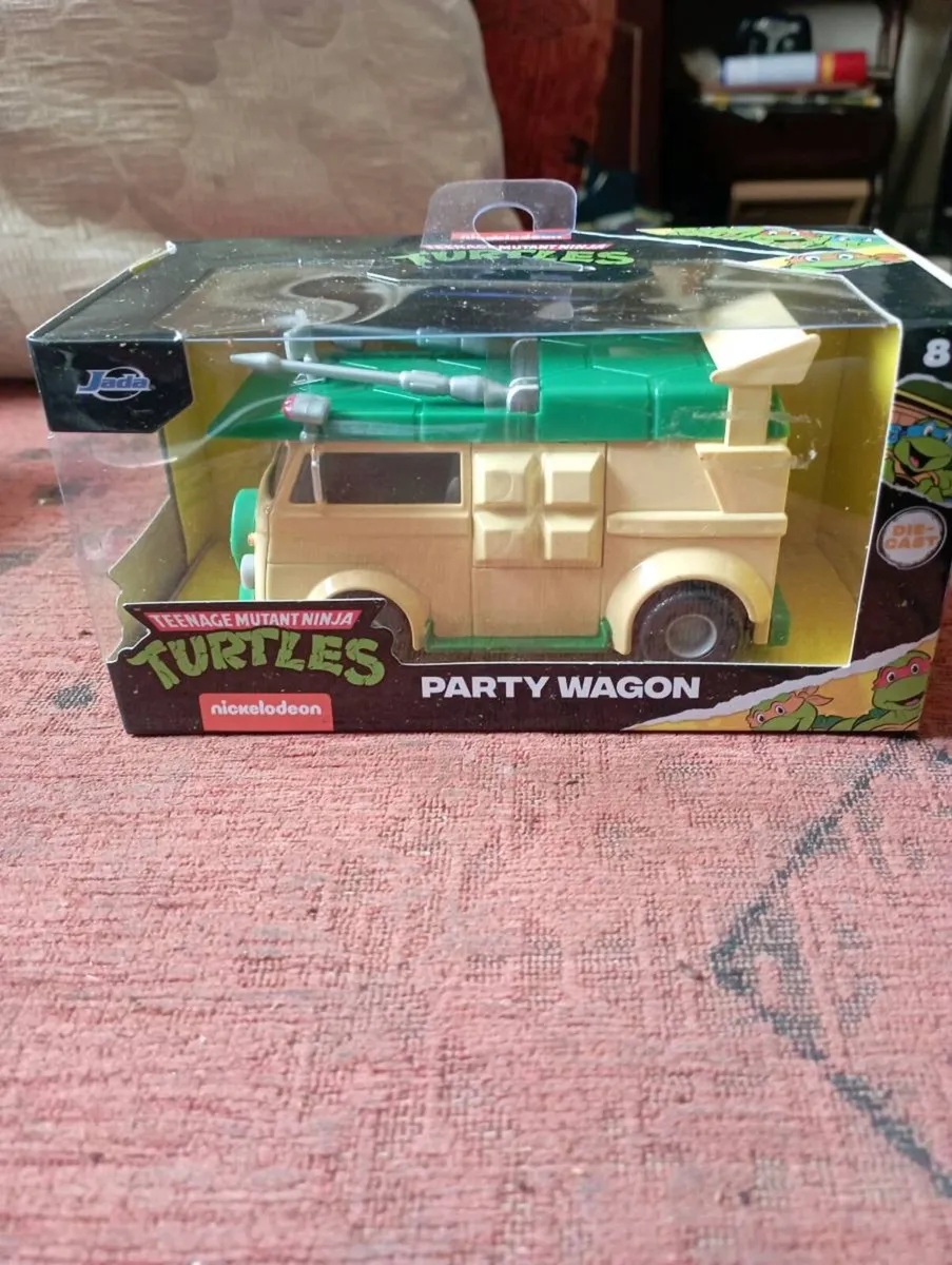 JAVA TOYS TEENAGE  MUTANT NINJA TURTLES  WAGON . - Image 1