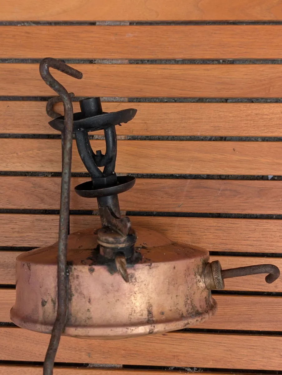 Rare Vintage Swedish Prince No. 5 Brass Stove - Image 2