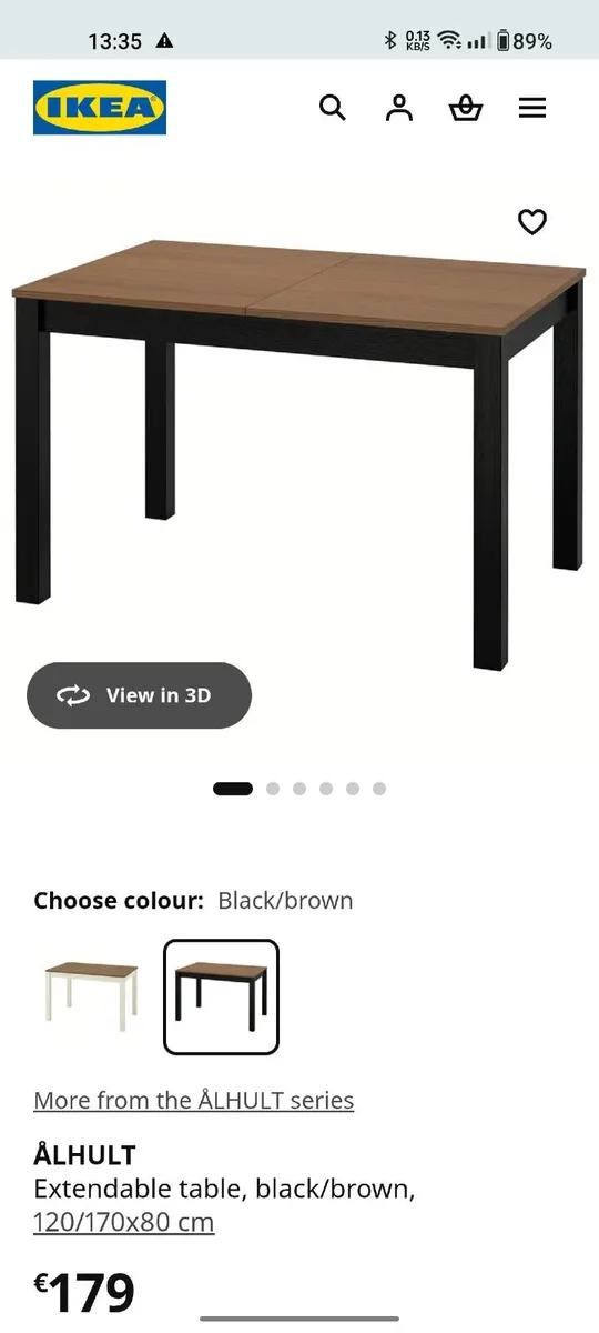 Ikea ALHULT table - Image 2