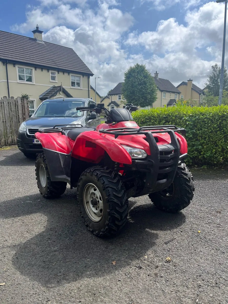 2012 Honda TRX420FE, can be delivered - Image 2