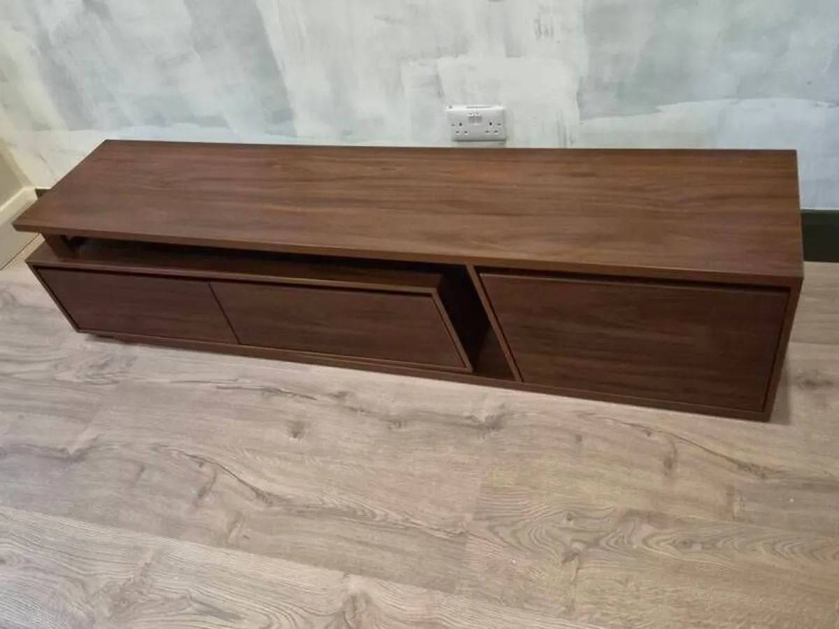 Extendable TV stand with drawers - Image 3