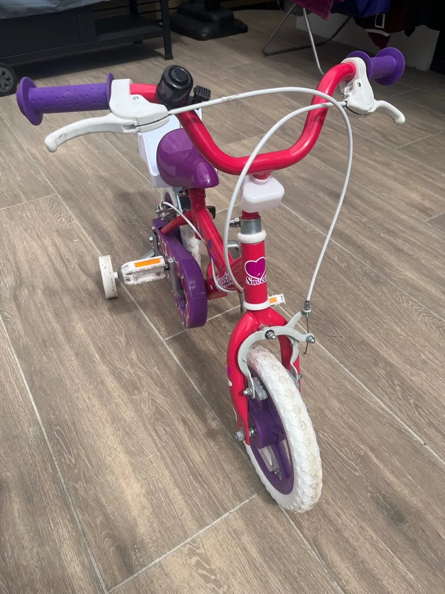 Kids' Bicycle with Stabilisers & Doll Seat - Image 4
