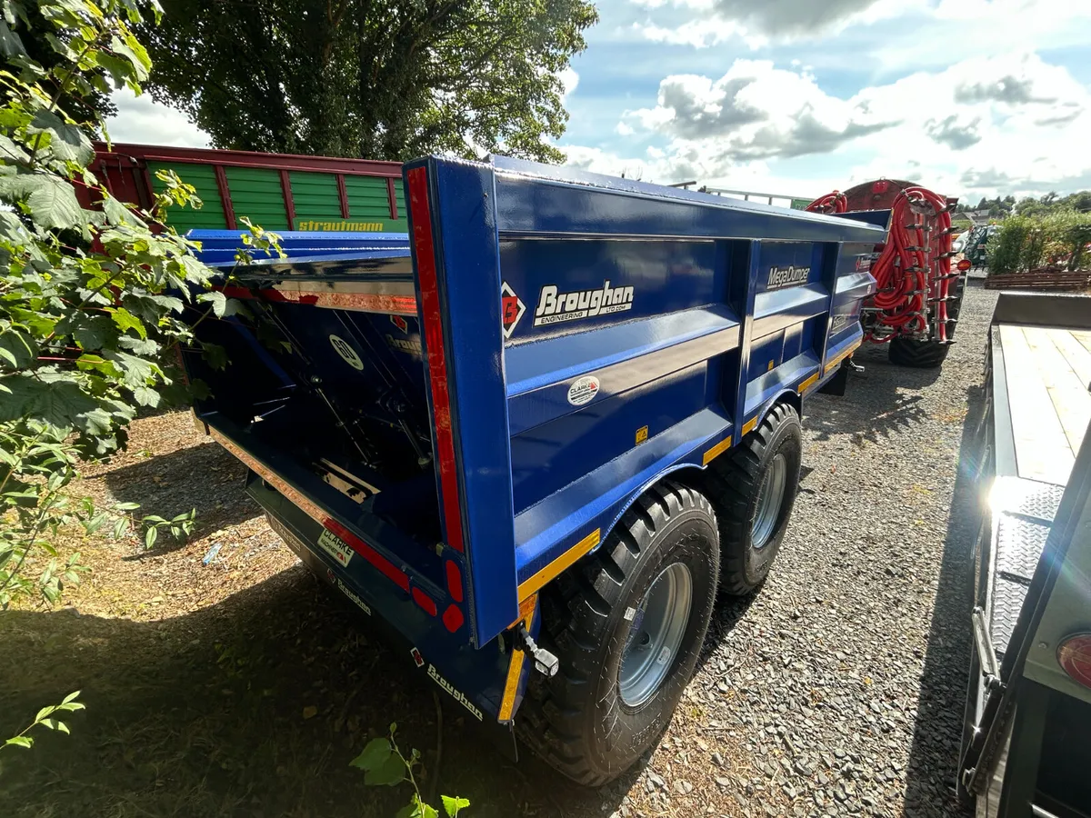 Broughan 18ton dump trailer In stock - Image 4