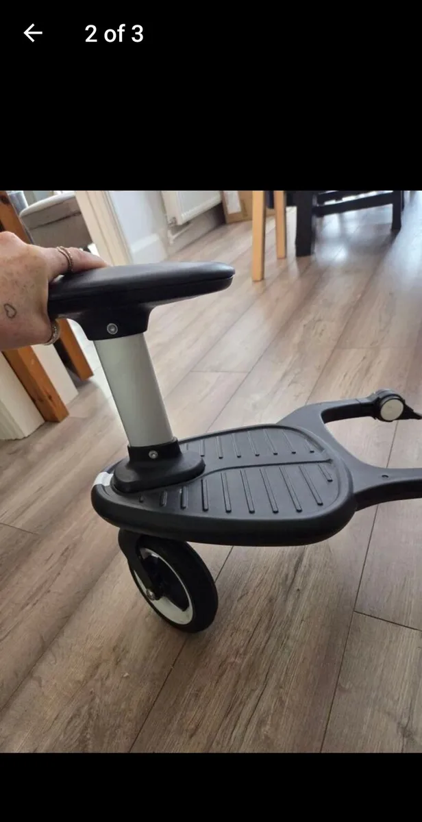 Bugaboo buggy board with seat - Image 1