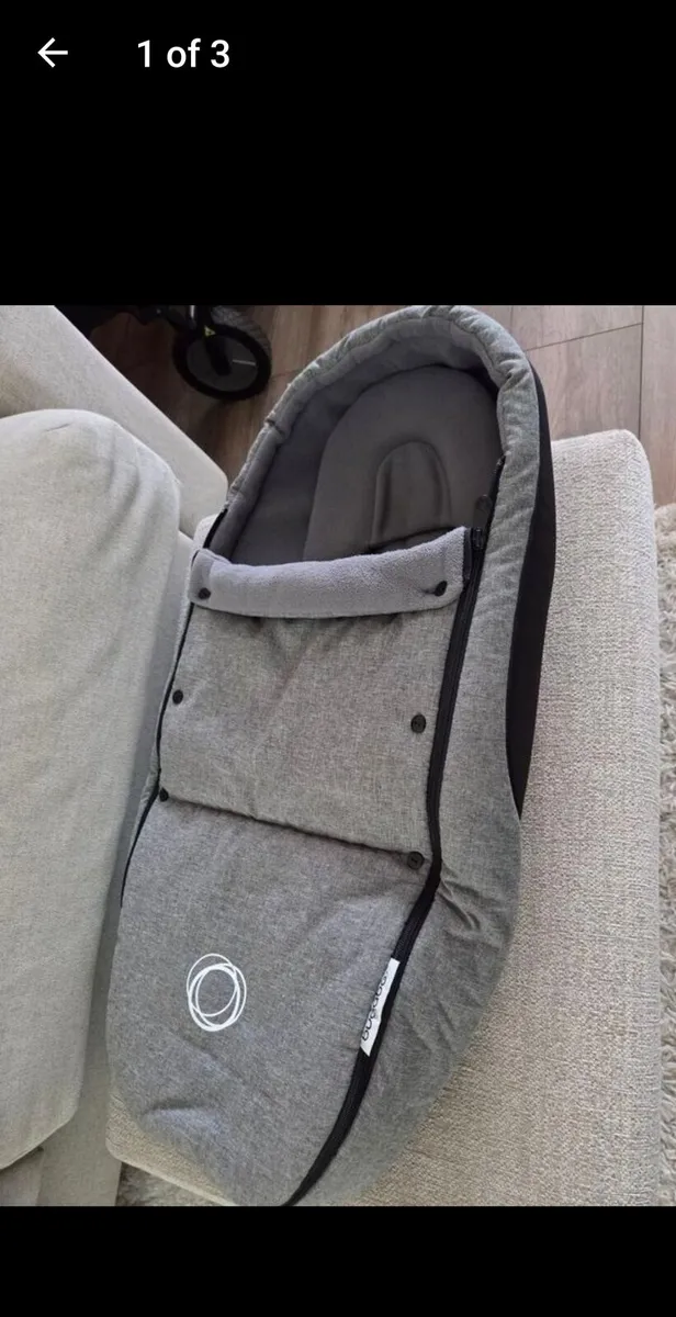 Bugaboo cocoon
Grey melange - Image 1