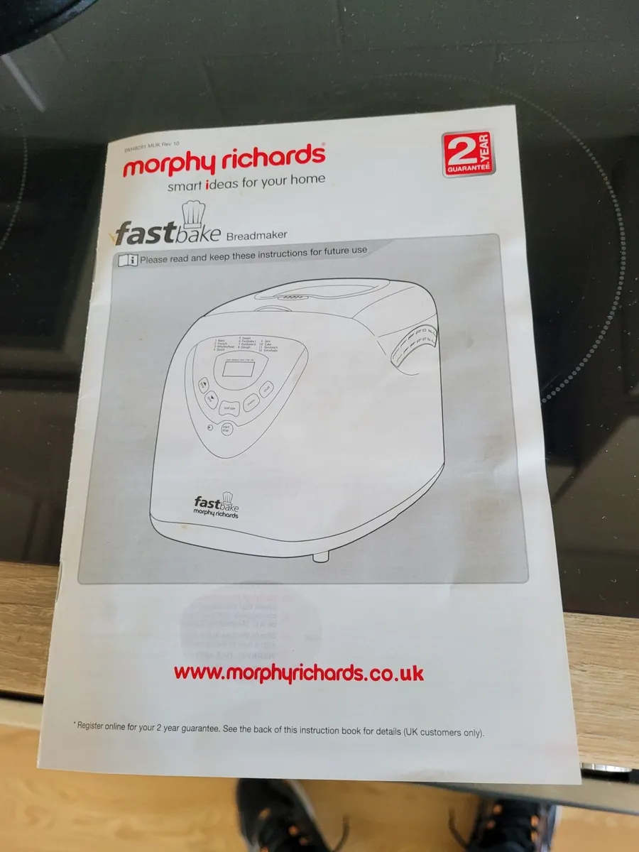 Morphy Richards Fastbake Breadmaker - Image 3