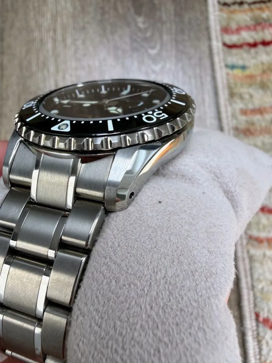 Grand Seiko SGBA463 dive watch. Titanium, Spring Drive, Full Set - Image 4