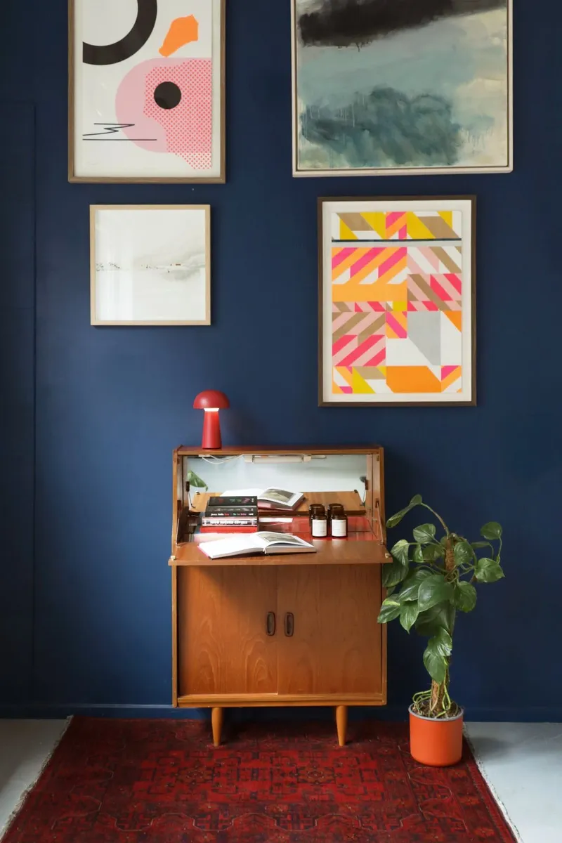 Mid Century Mini Bureau - Image 1