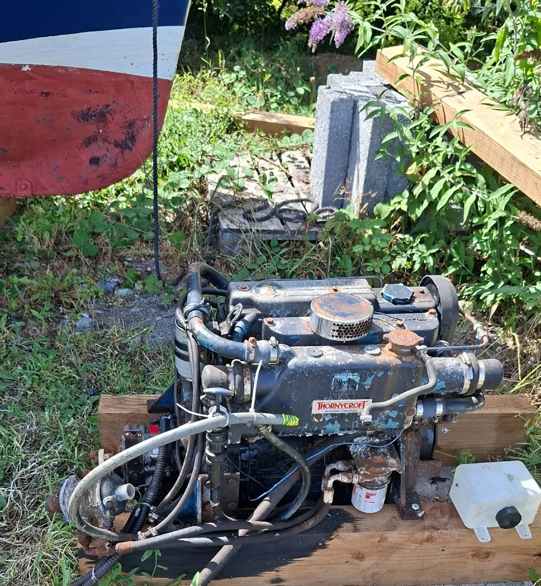 thornycroft boat engine and gearbox - Image 1