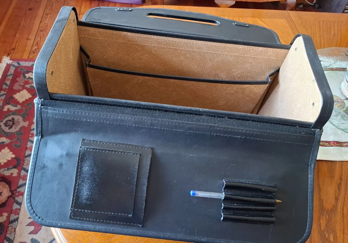 Leather Executive Briefcase - Image 3