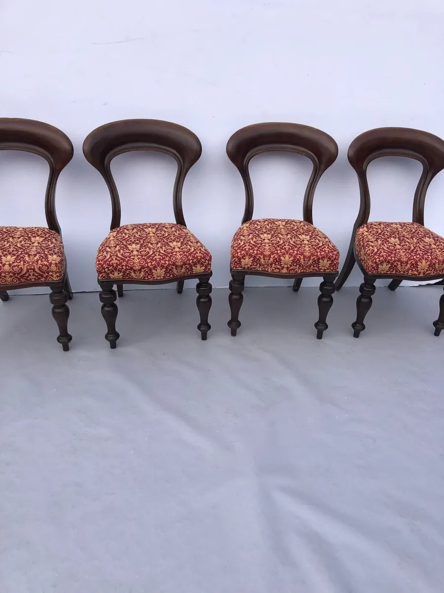 Four antique chairs - Image 1