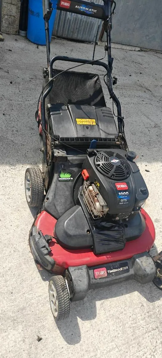 Toro timemaster lawnmower - Image 1