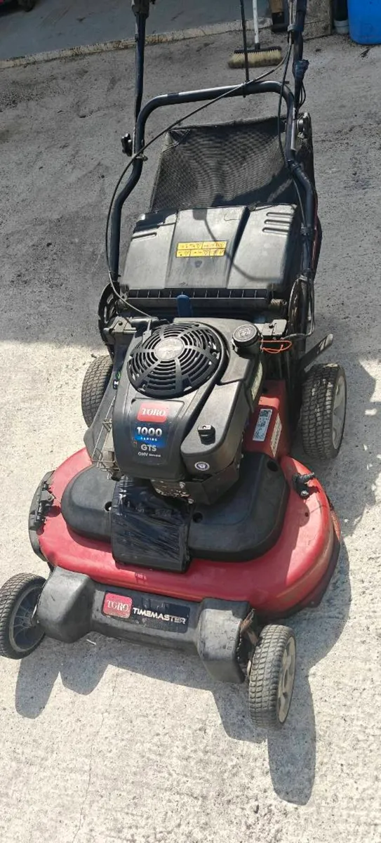 Toro timemaster lawnmower - Image 2