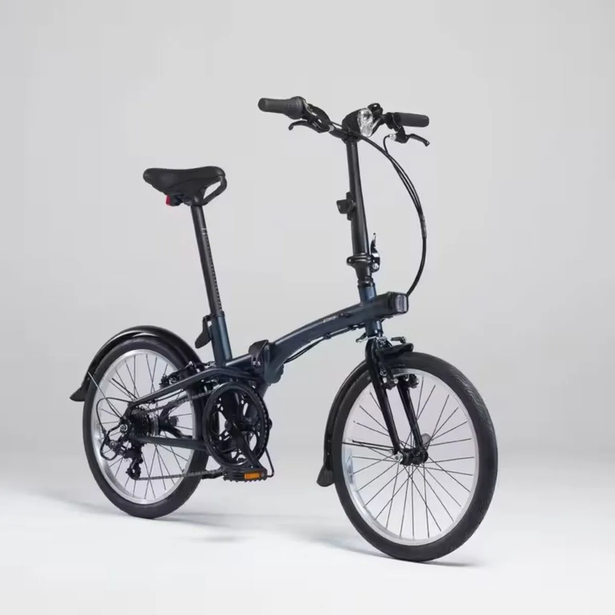 BTWIN  Folding Bike Fold 500 - Dark Blue - Image 3