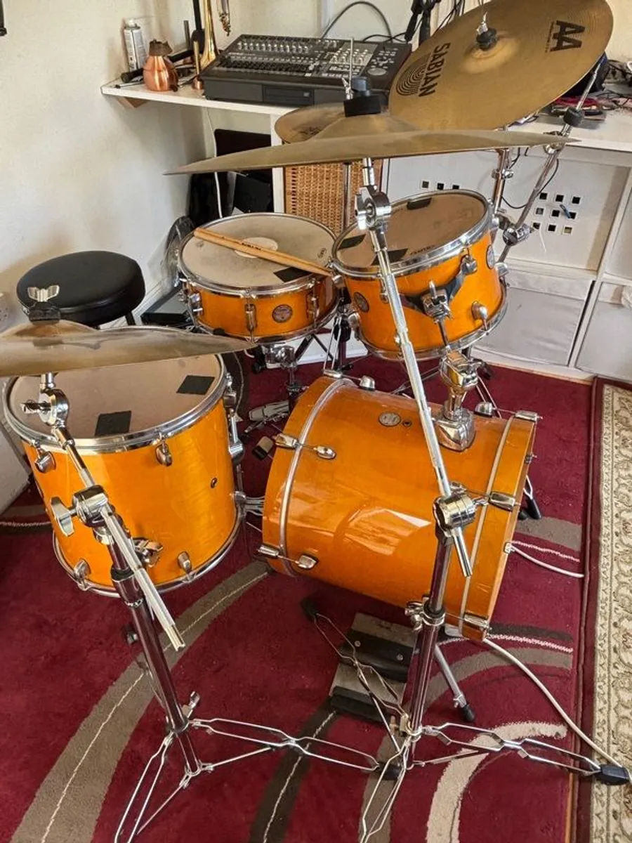 Mapex Horizon 4pc Kit + High End Cymbals & Hardware - Image 4