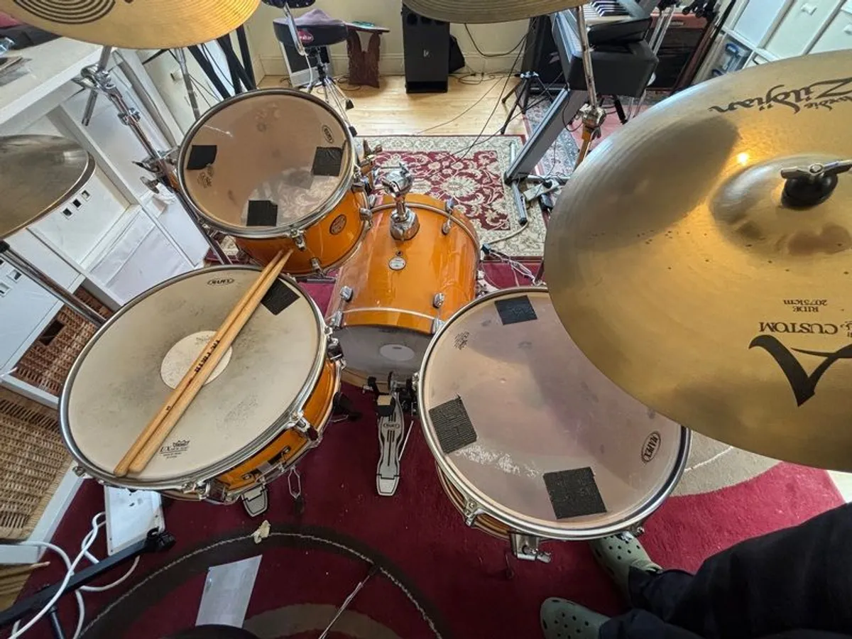 Mapex Horizon 4pc Kit + High End Cymbals & Hardware - Image 2